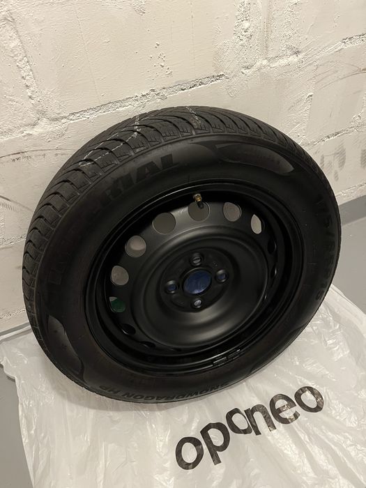 Oryginalne Koła 15 Toyota Yaris III 4x100 opony zimowe 175/65/15  54.1