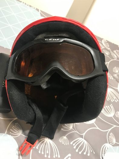 Kask Wed’ze rozmiar M (52-55) + gogle Cebe