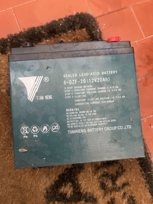 5 baterias de cumbo a funcionar