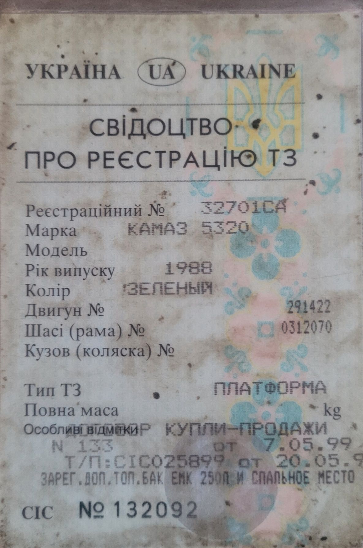 Камаз 5320 в гарному стані