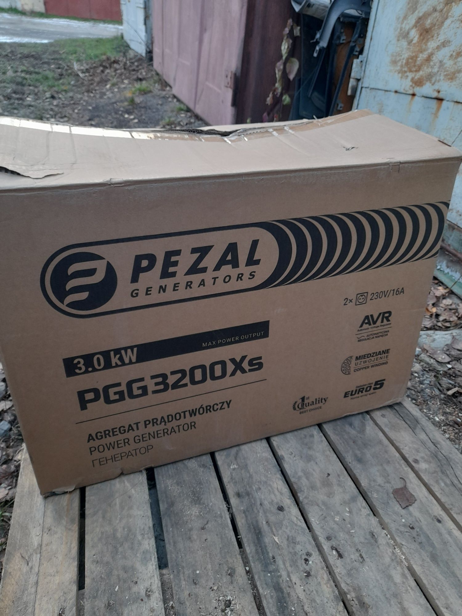 Генератор Pezal PGG3200XS,гарантія 1 рік