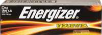 Baterias Profissionais ∎ Energizer ∎ LR20 ∎ 1.5V D ∎ Pacote de 12