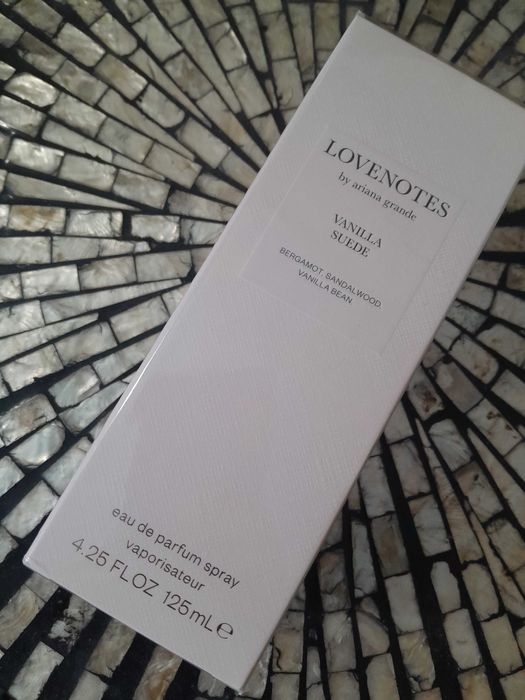 Ariana grande love notes vanilla suede perfume