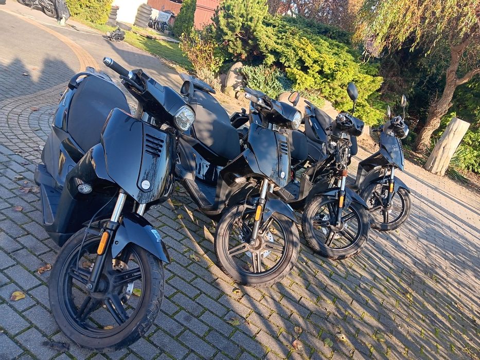 Skuter elektryczny swapper 3kw silnik rama dokumentami bateria lampa