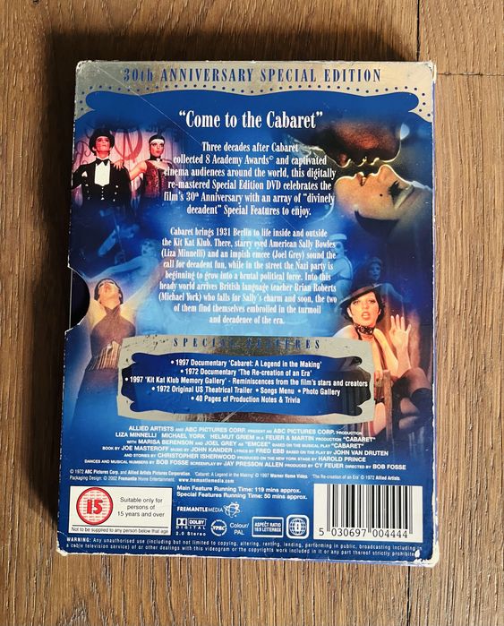 Cabaret dvd film Cabaret