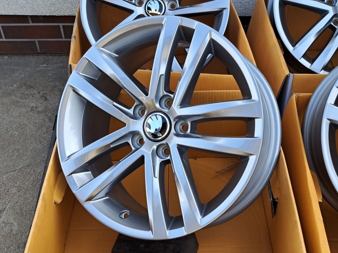 ALUFELGI NOWE Skoda 17 5x112 Yeti Kodiaq Superb Octavia Karoq #4