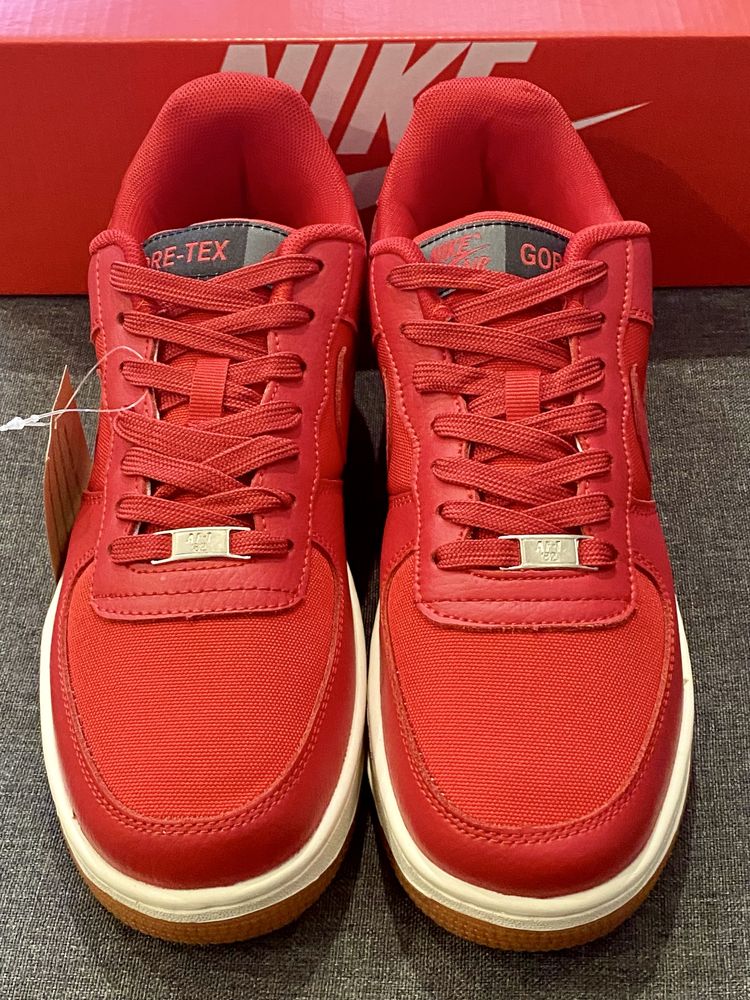 Шкіряні чоловічі кросівки  Nike Air Force 1 41-46 розмір