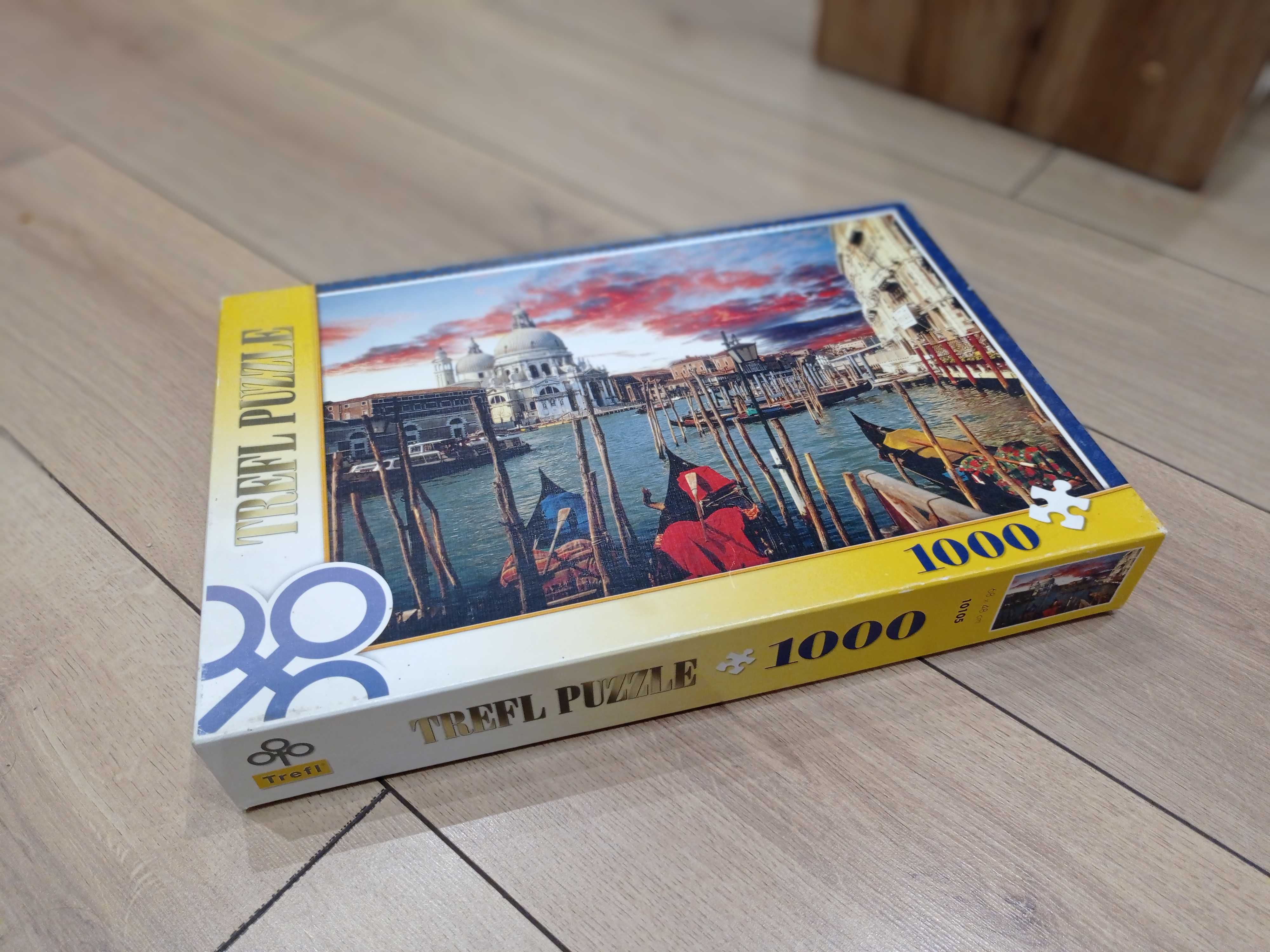 Trefl puzzle 1000 idealne kompletne