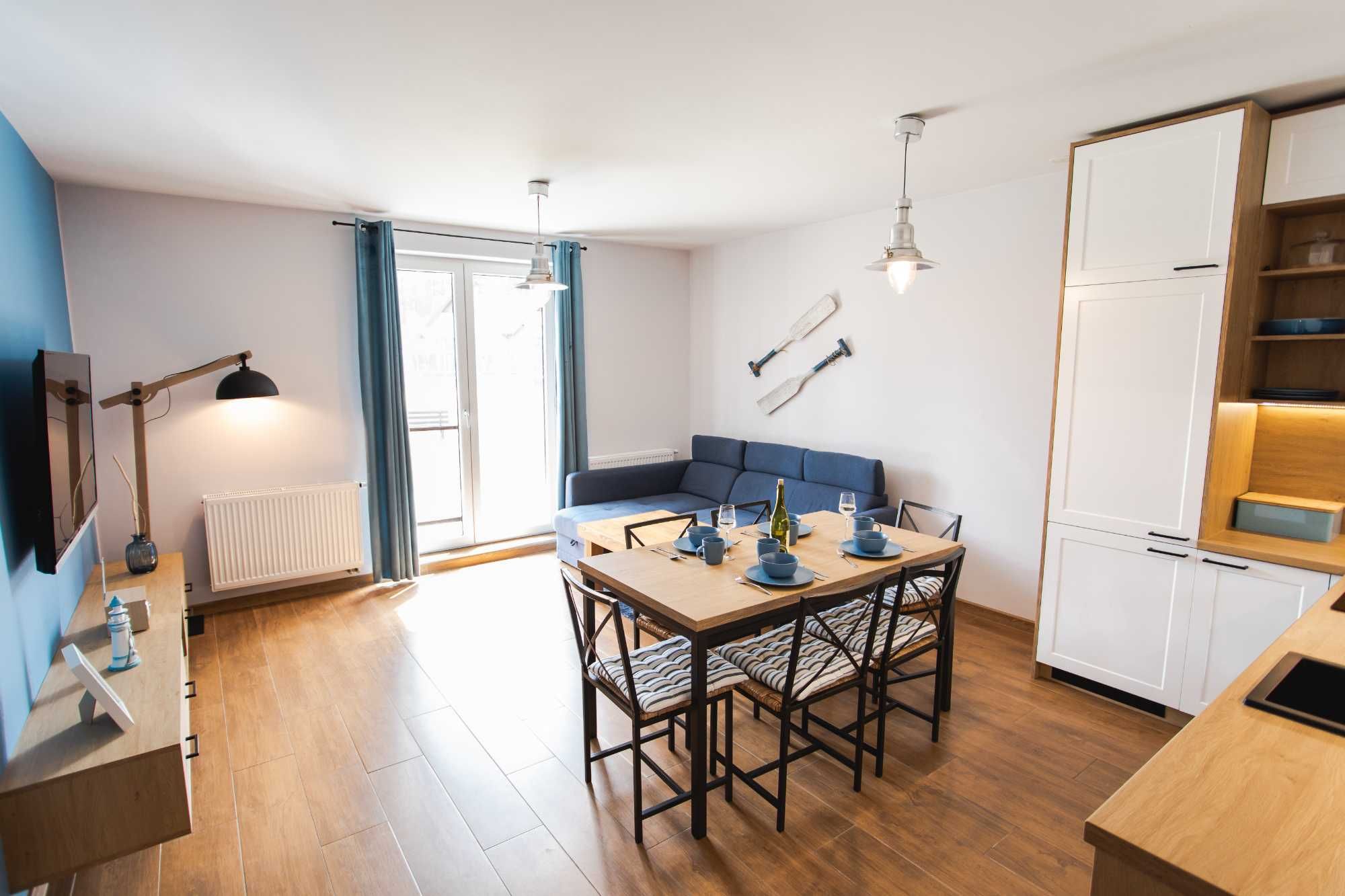 Apartament 74m z basenem i kortem 23.06–3.07 |do 8 os.| Łeba/Żarnowska