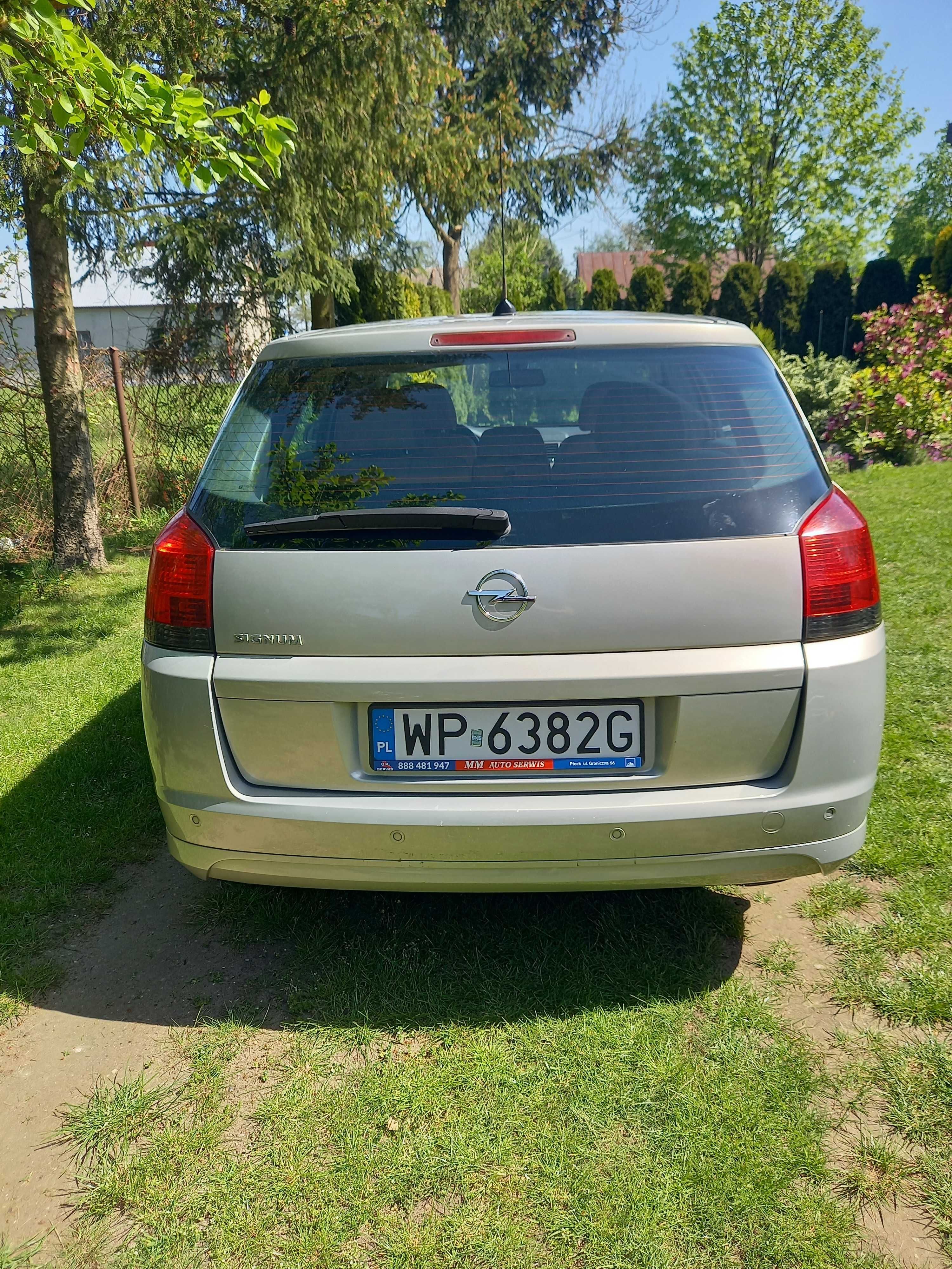 Opel Signum 1.8 benzyna, 140 KM, 222 tys km, skóra, klima