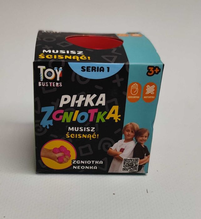 Toy Busters Piłka Zgniotka Kameleonka