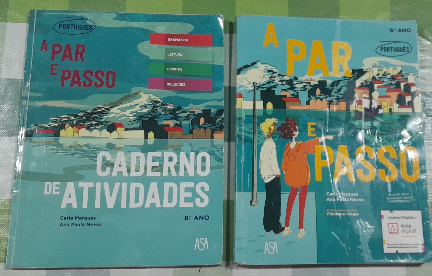 Manual e caderno de actividades português 8 ano