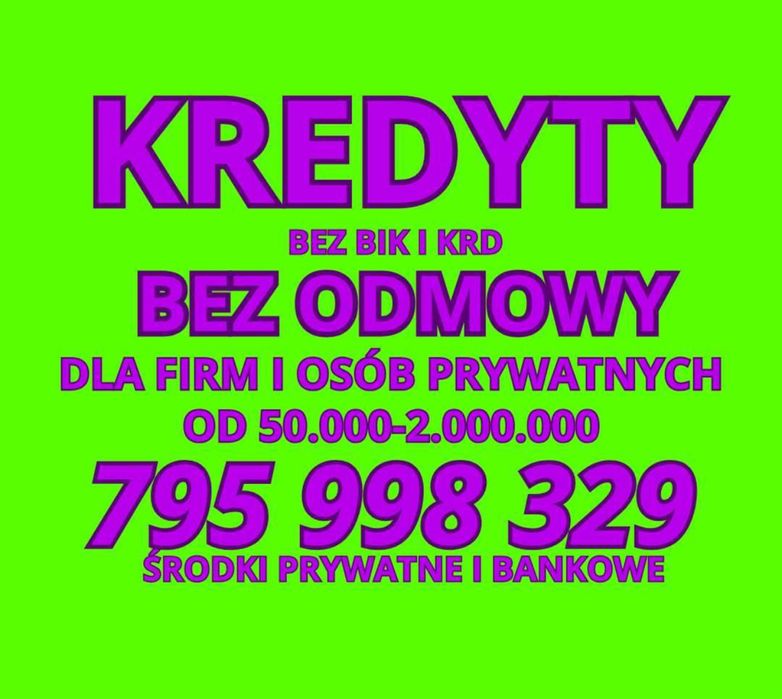 Kredyty bez bik i krd