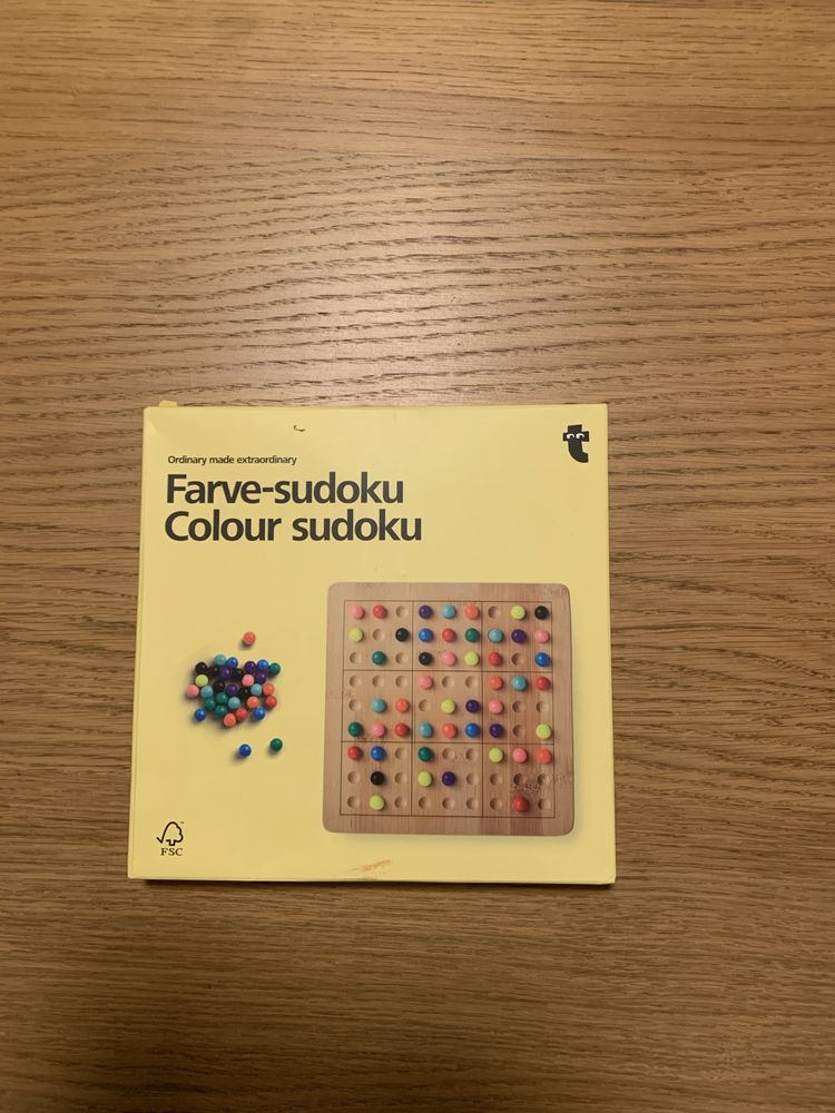 Farve-sudoku colour sudoku