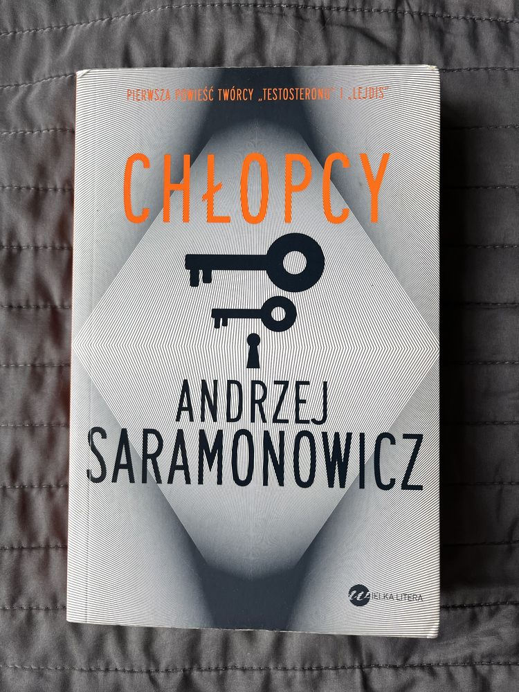 Książka Chłopcy A. Saramonowicz