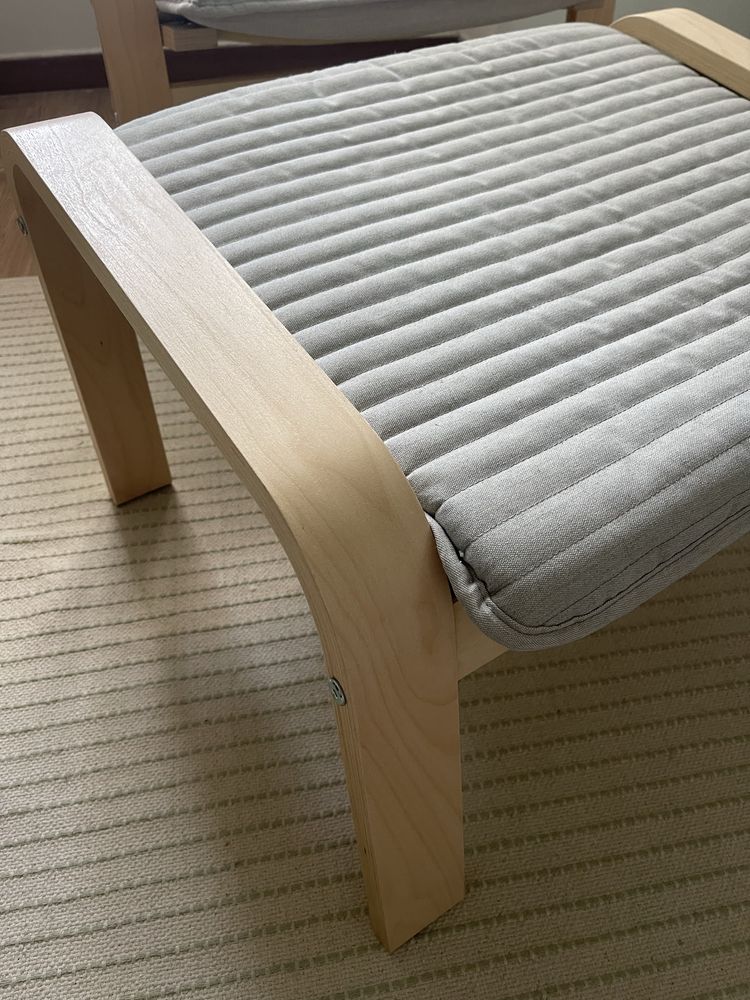 “VENDO” Cadeira + Repousa Pés Ikea