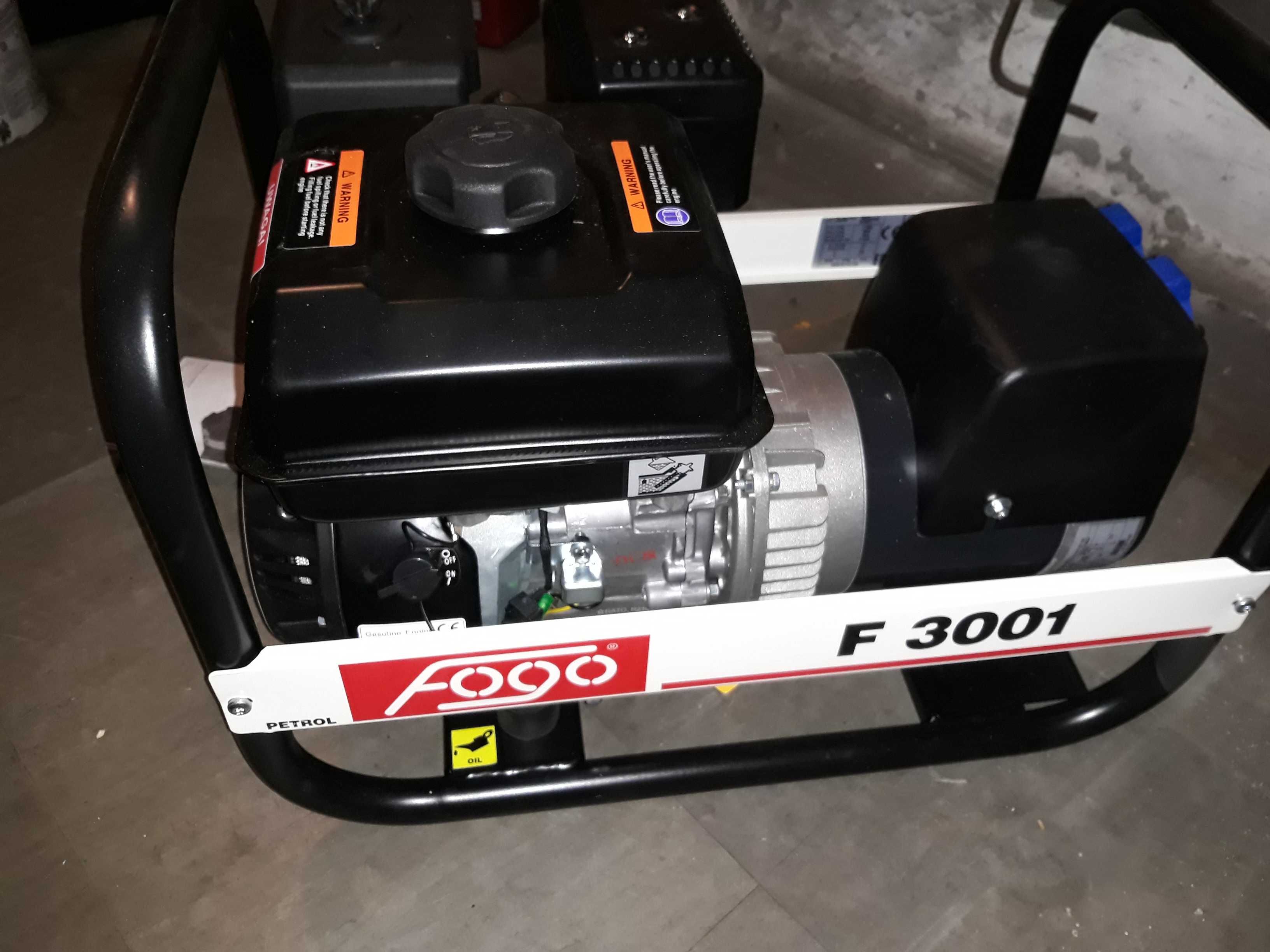 Agregat prądotwórczy FOGO F3001 3kW 230V GENERATOR