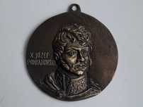 Plakieta Książę Józef Poniatowski (8 cm)