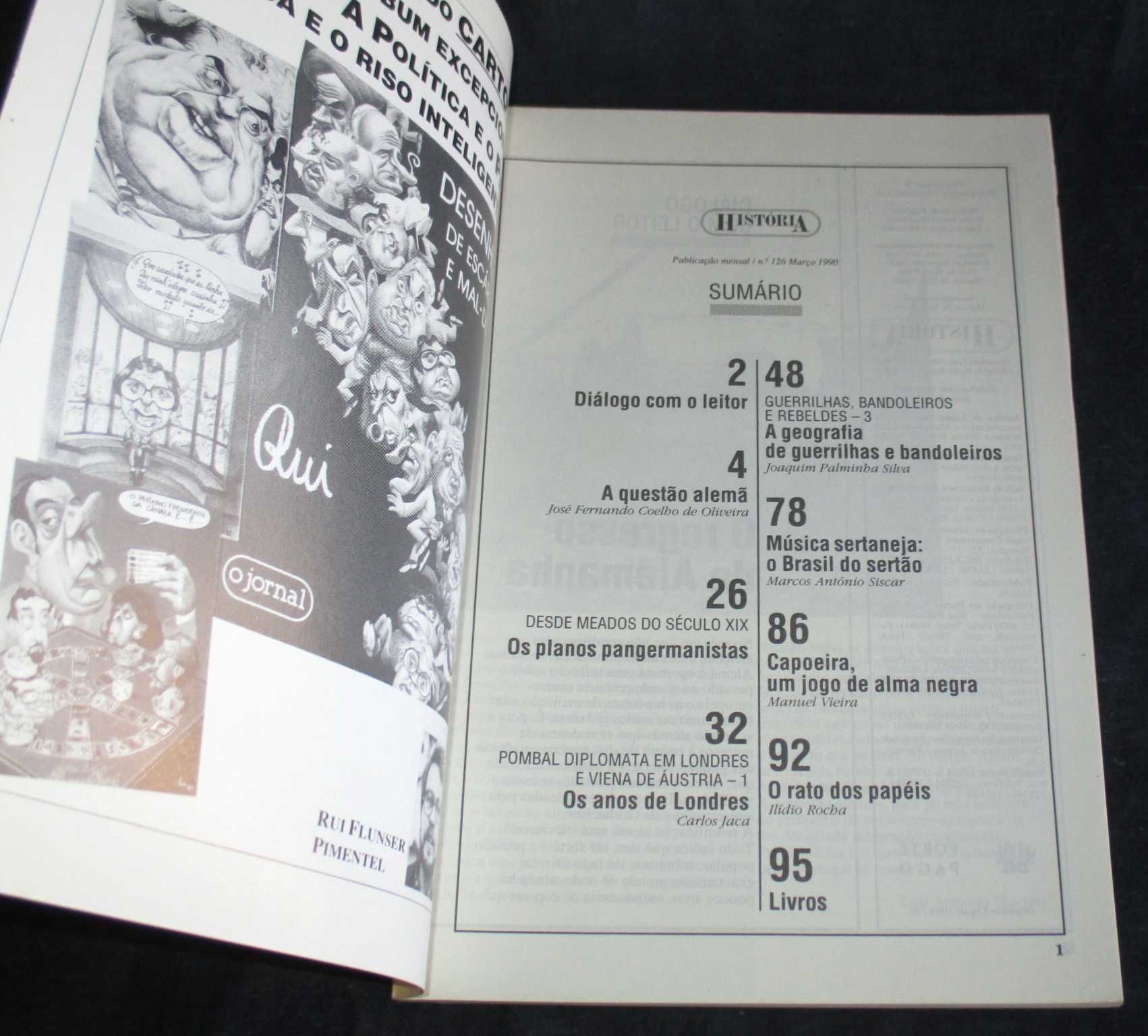 Revista História Nº 126 Março de 1990 O "Puzzle" Alemão