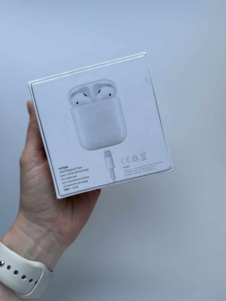 Кейс для airpods 2 Оригінал без навушників з коробкою