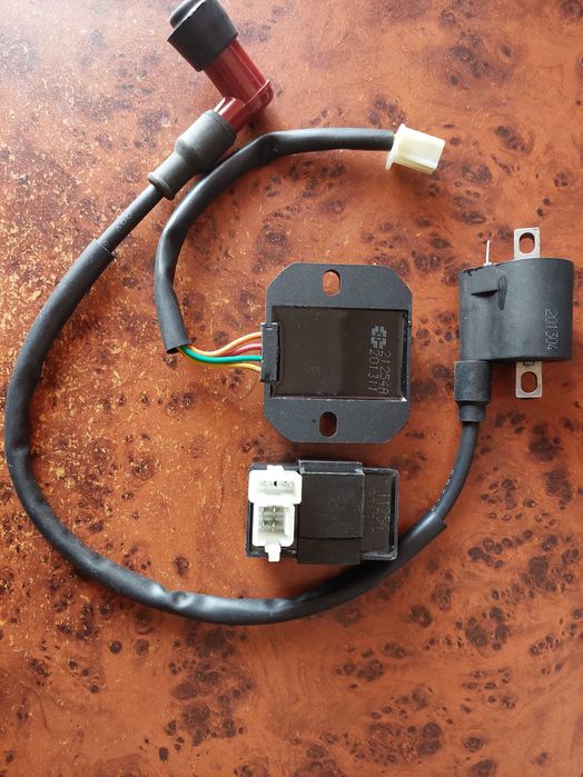 Котушка запалювання, реле регулятор та комутатор на мотоцикл Musstang