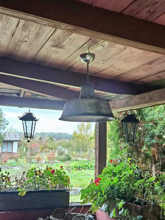 Lampa przemysłowa PRL