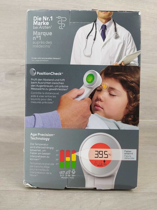 Braun No touch BNT400 Termometr bezdotykowy OPIS