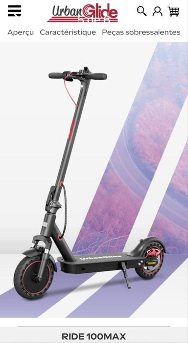 Trotinete Urban Glide Ride 100 max