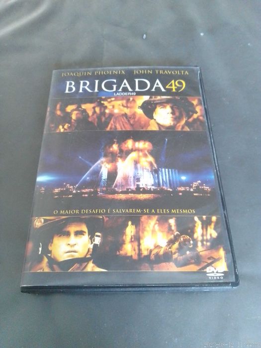 Dvd BRIGADA 49 Filme  Joaquin Phoenix John Travolta Legendas Português