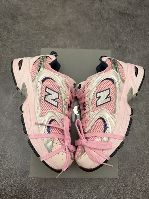 БЕЗКОШТОВНА ДОСТАВКА‼️Кросівки New Balance 530 Custom Pink(Рожеві),нб.
