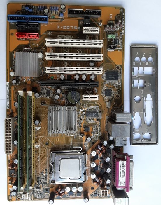 Motherboard Asus P5LD2-X SKT775 + CPU D925 + 1GB memoria