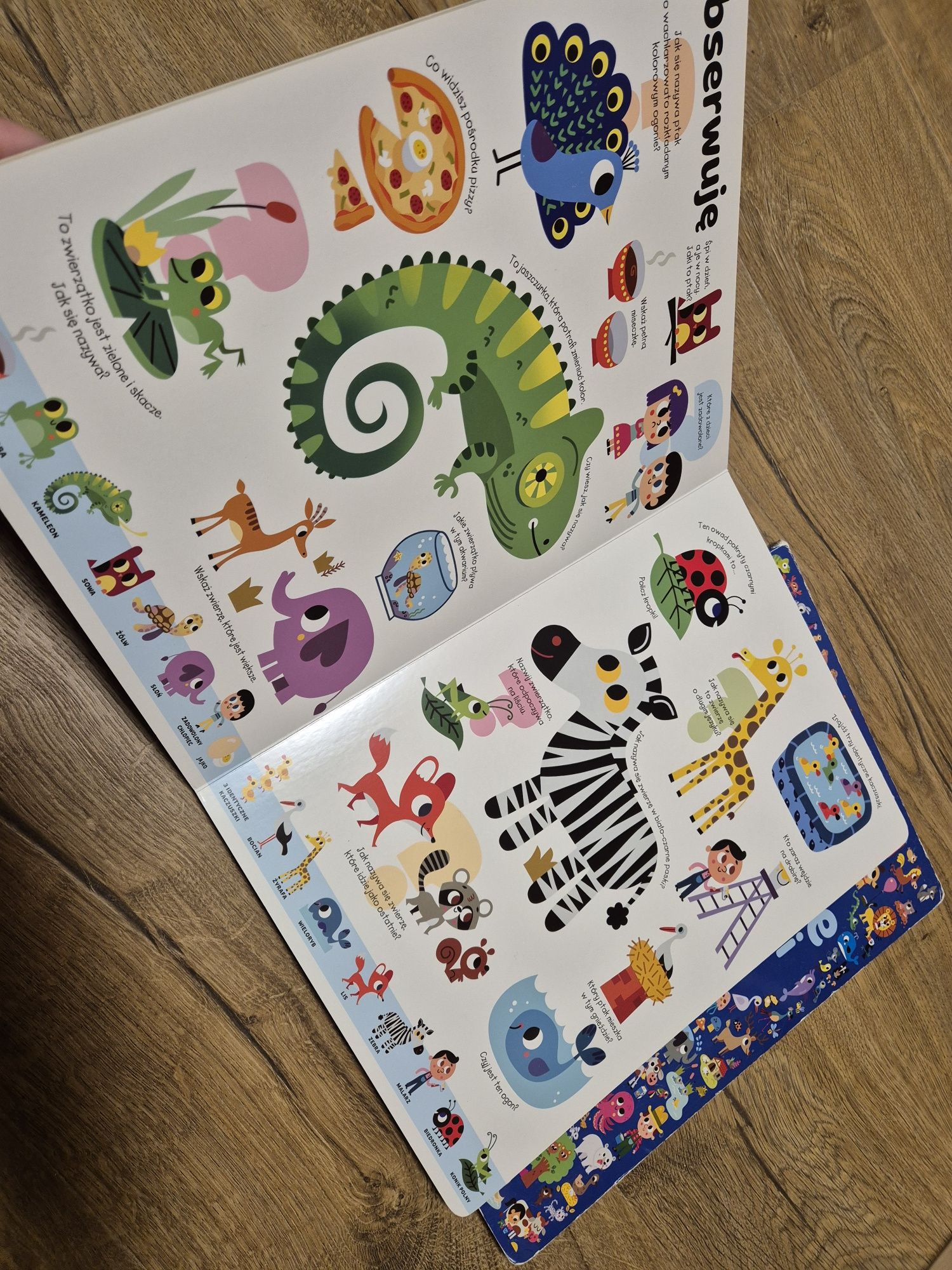 Obrazkowe zgadywanki oraz zwierzęta 2szt