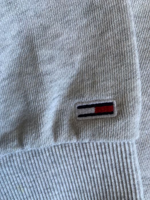 Світшот Tommy Jeans сірий кофта Tommy Hilfiger оригінал сіра