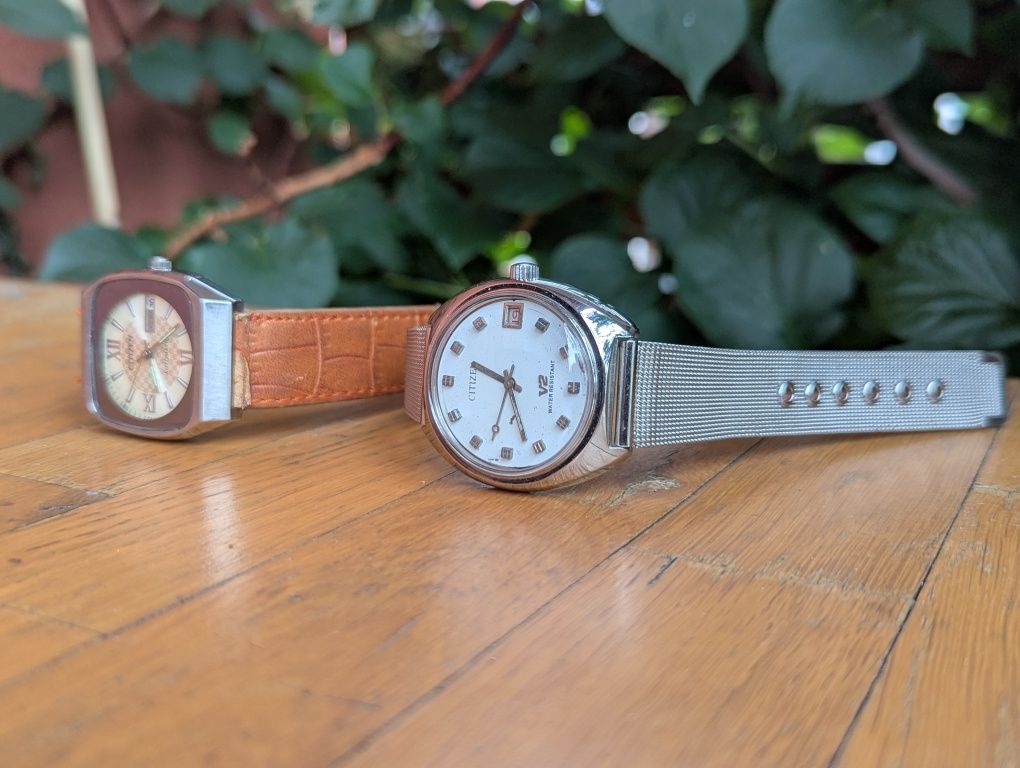 Zegarki Citizen Eagle 7 VINTAGE automatyczne, uszkodzone pasek.
