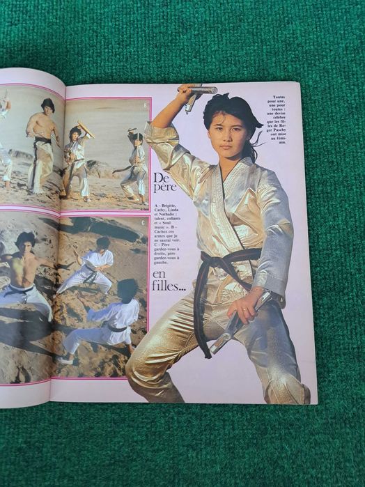 Revista Karate N.° 89 com Poster Calendário de 1983 com Bruce Lee