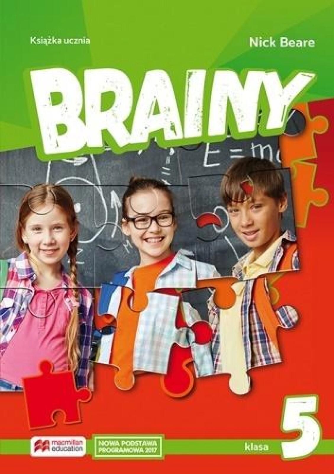 Brainy 5 SB MACMILLAN Macmillan Nick Beare Rok wydania: 2018, oprawa: