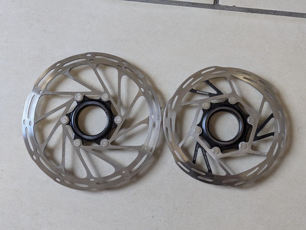 Tarcze hamulcowe 160 i 140mm sram centerline