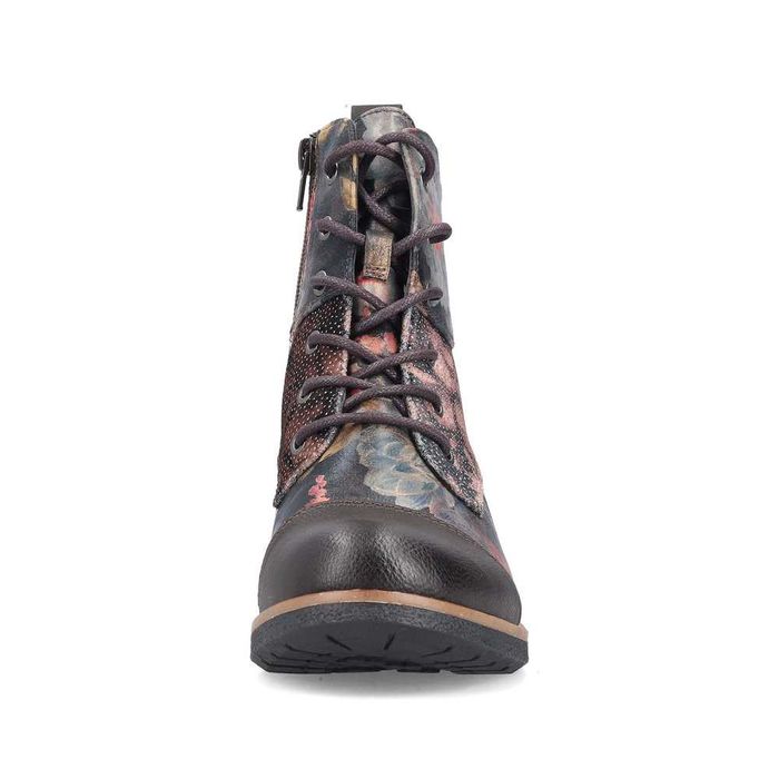Botki w kwiart - Rieker - r: 36, 37, 38, 39, 40, 41,