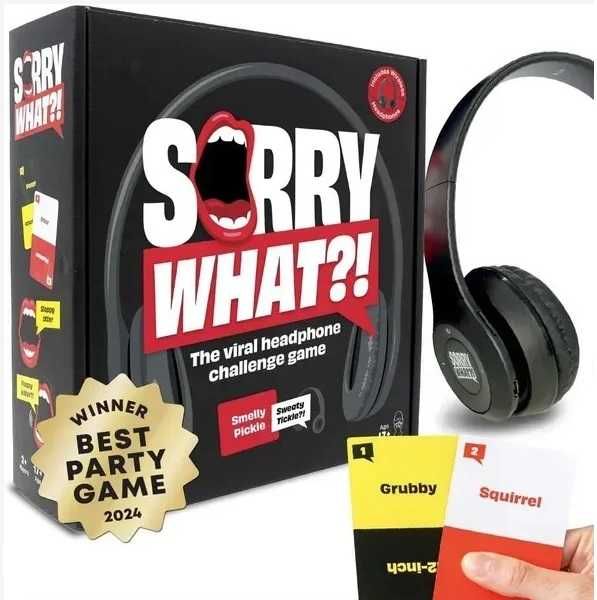Веселая игра Sorry What !?
