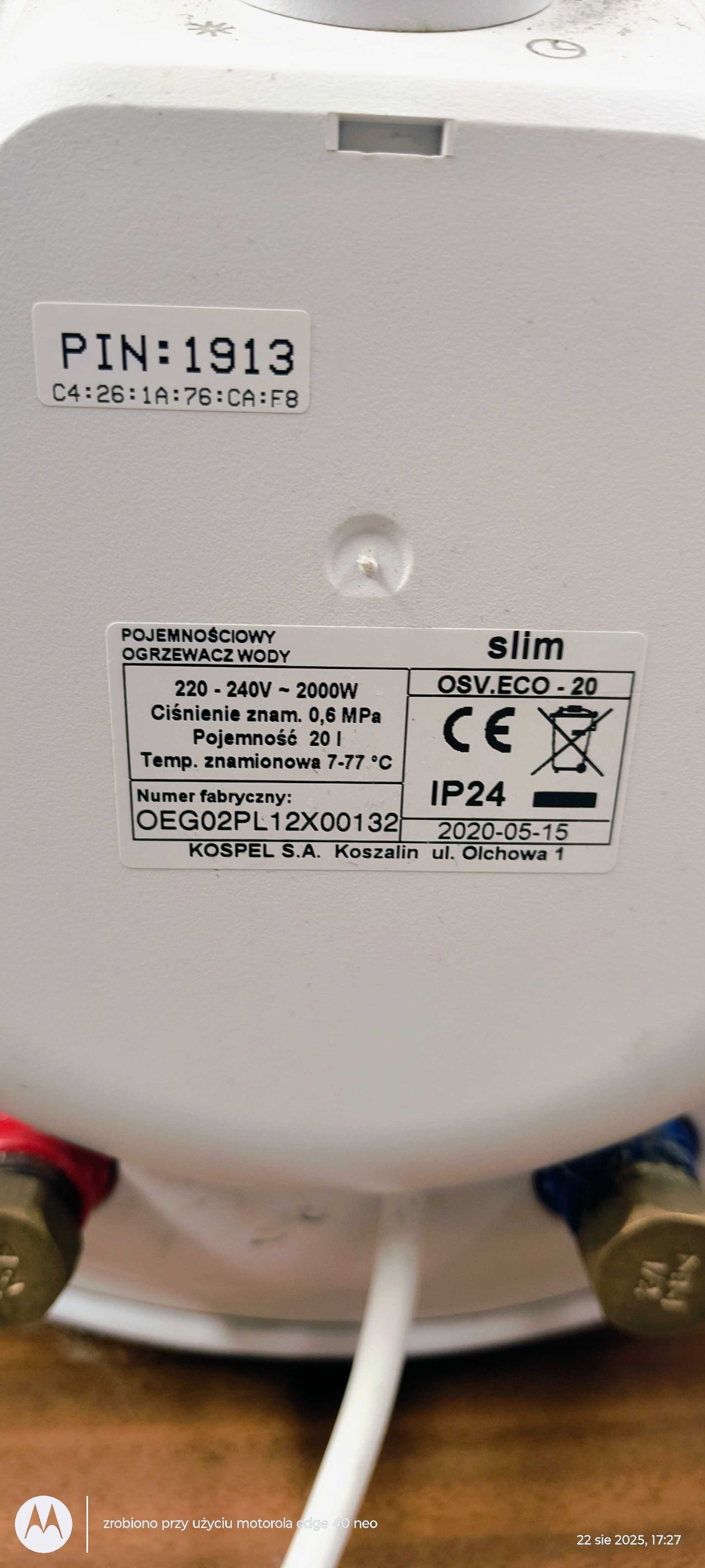 Bojler elektrczny