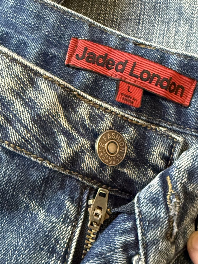 Штани джинси джинсы jaded london Layered Tribal XL Colossus Jeans
