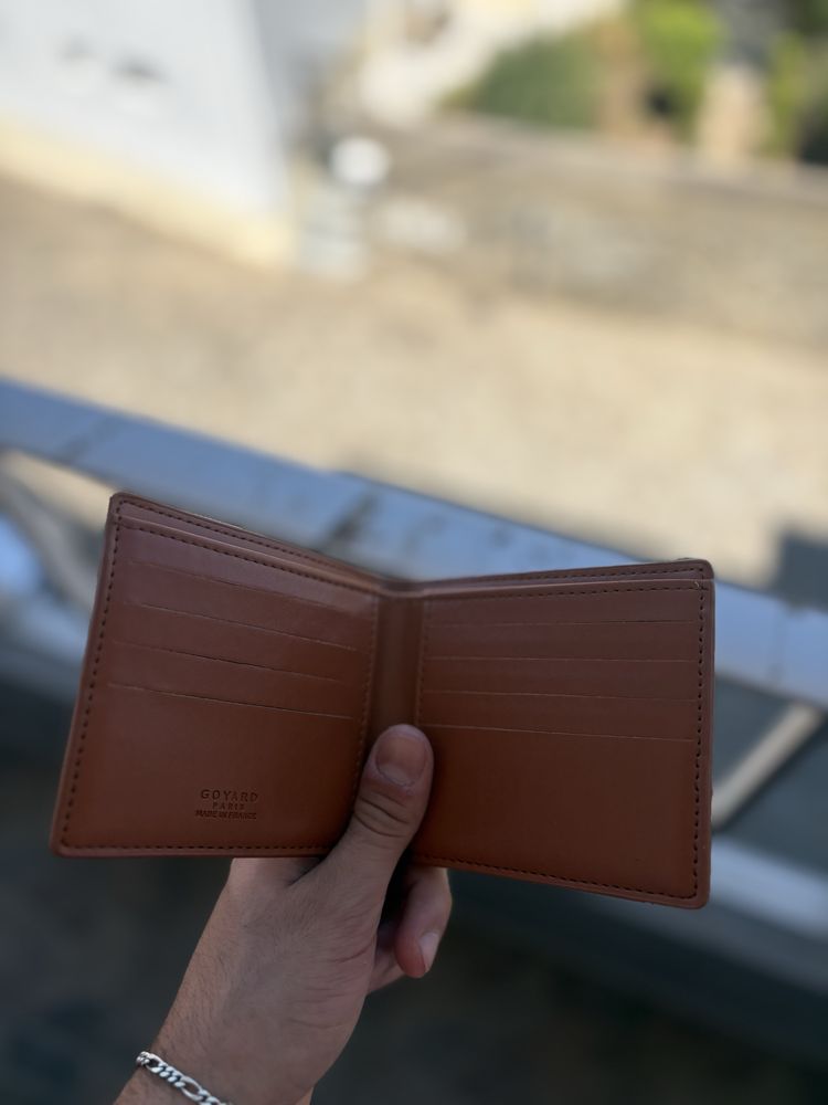 Carteira Goyard com caixa