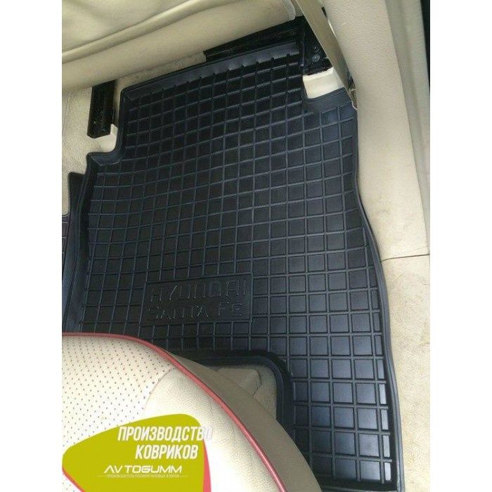 коврики Hyundai_SantaFe_ 2006-2012 (5 - 7 мест) Санта фе автогум салон
