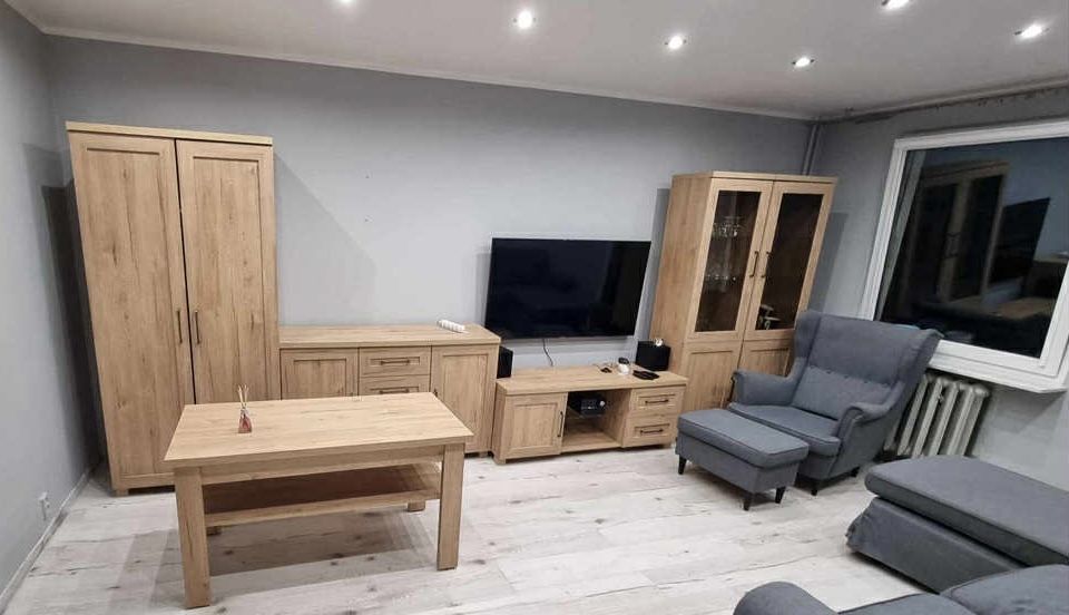 Zestaw mebli do salonu Majorka – dąb Soma ciemny (BODZIO)