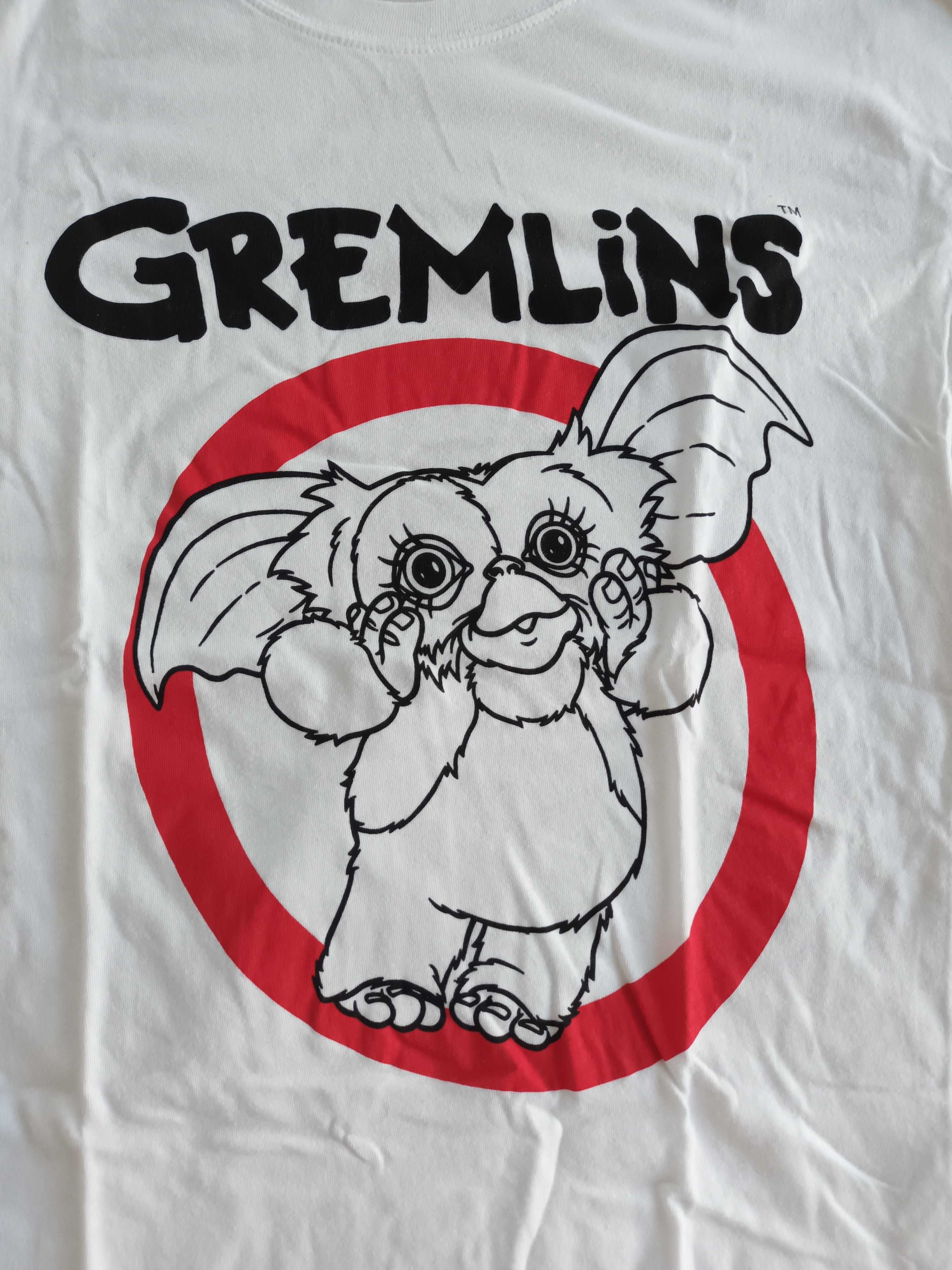 T-shirt branca Gremlins  - Bershka