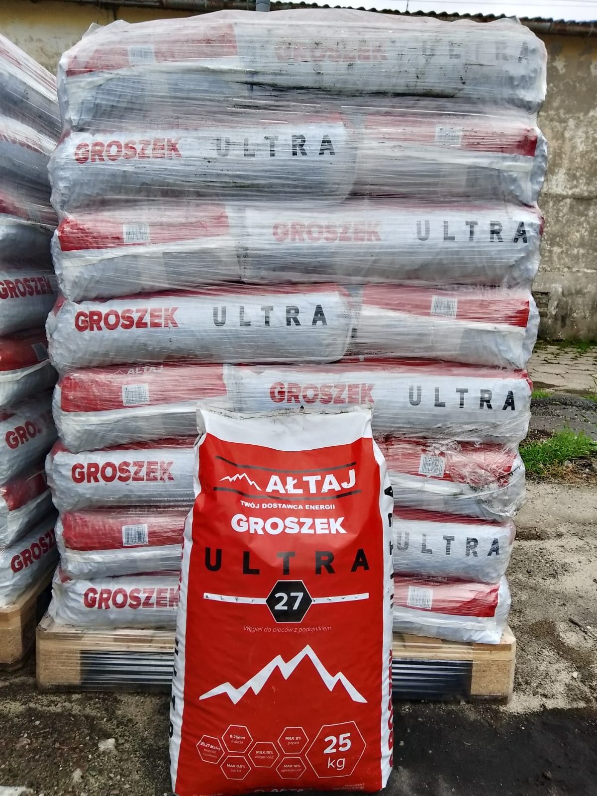 Groszek ULTRA , ekogroszek , węgiel , groszek , opał