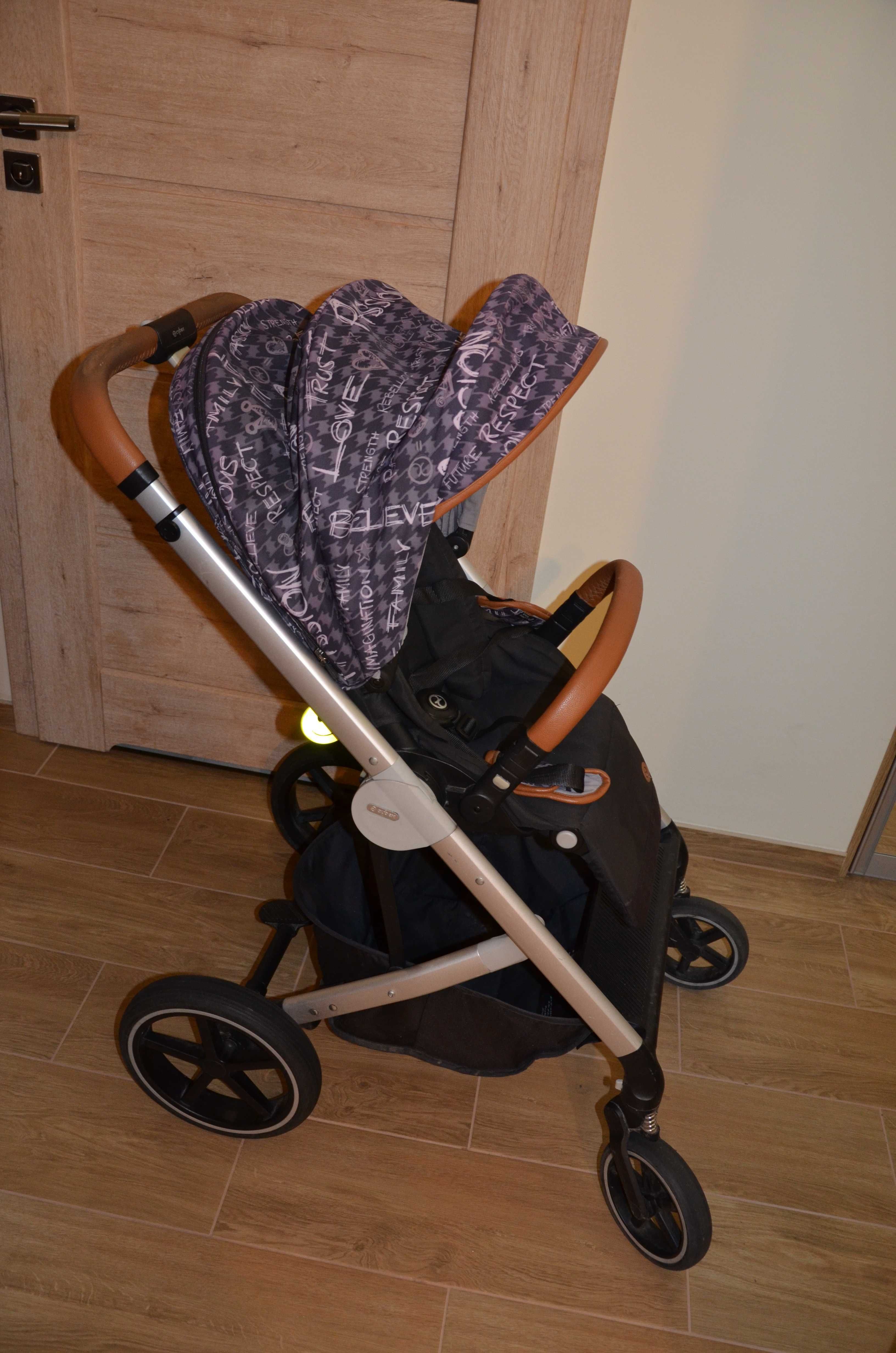 Wózek spacerówka Cybex Balios S Fashion Strength Dark Grey