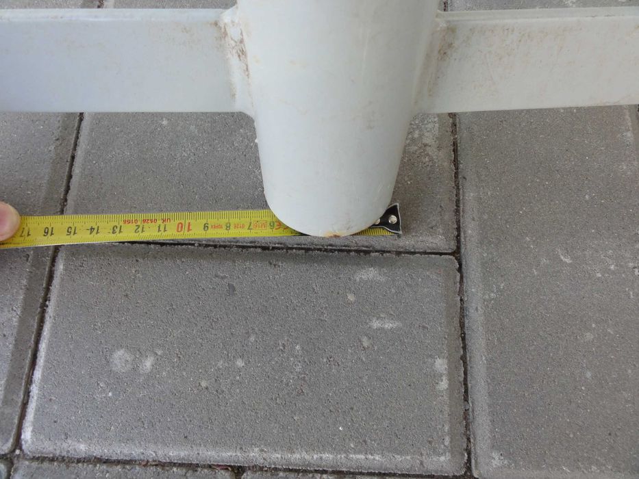 Metalowa tablica informacyjna "Teren prywatny"