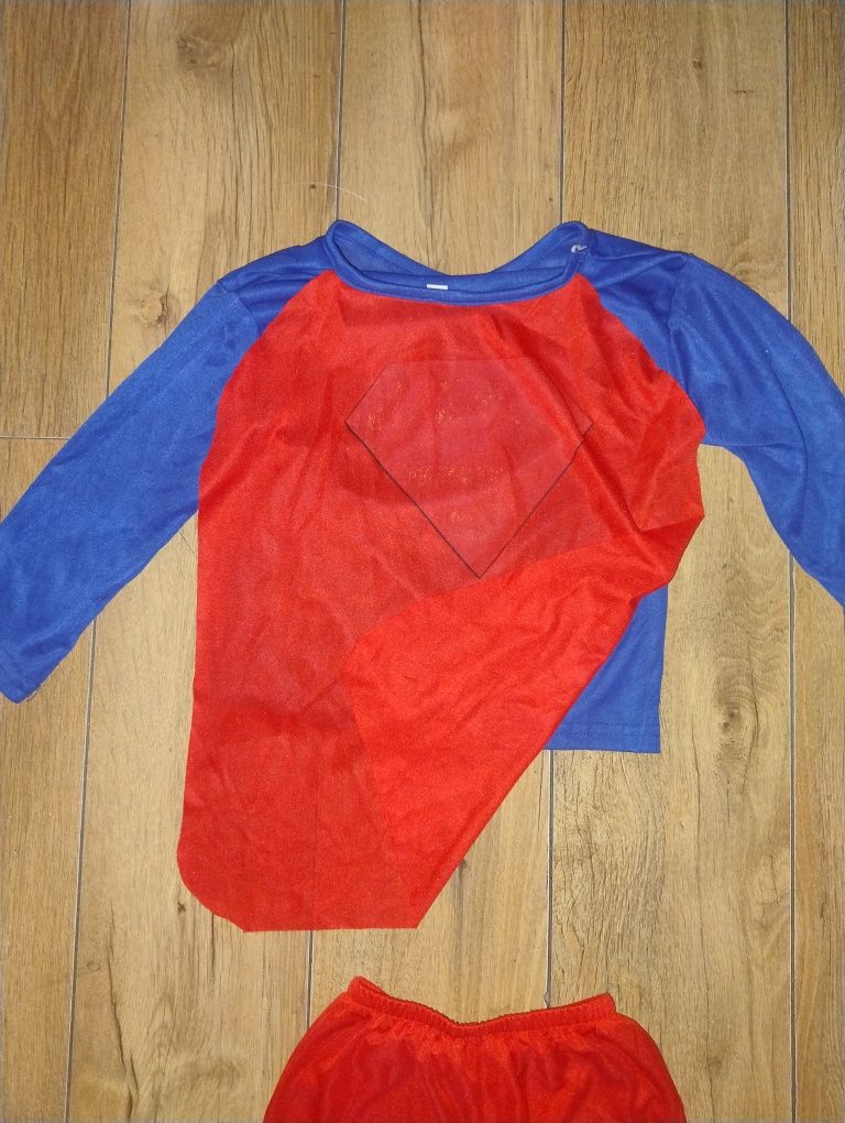 Strój Spiderman r. S, z peleryną