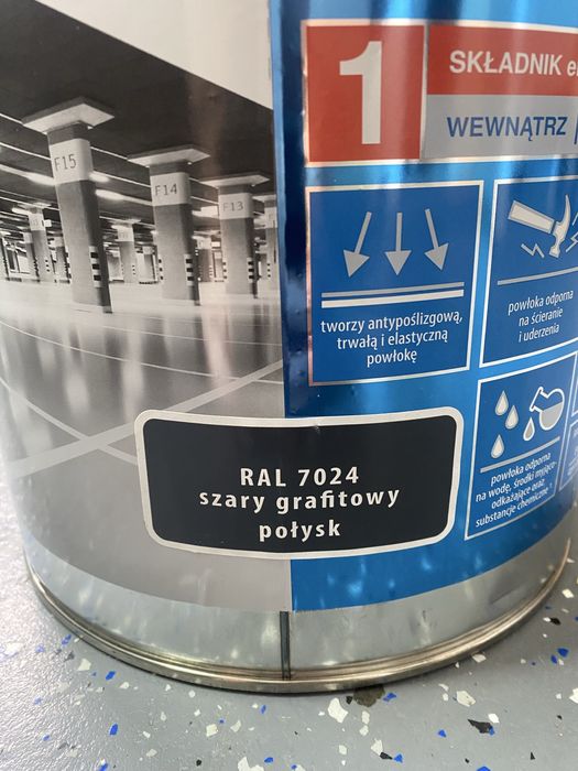 Żywica epoksydowa Rafil Ral 7024 zestaw 45m2